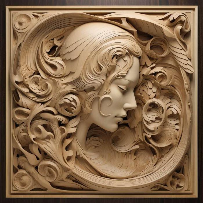 نموذج ثلاثي الأبعاد لآلة CNC 3D Art 